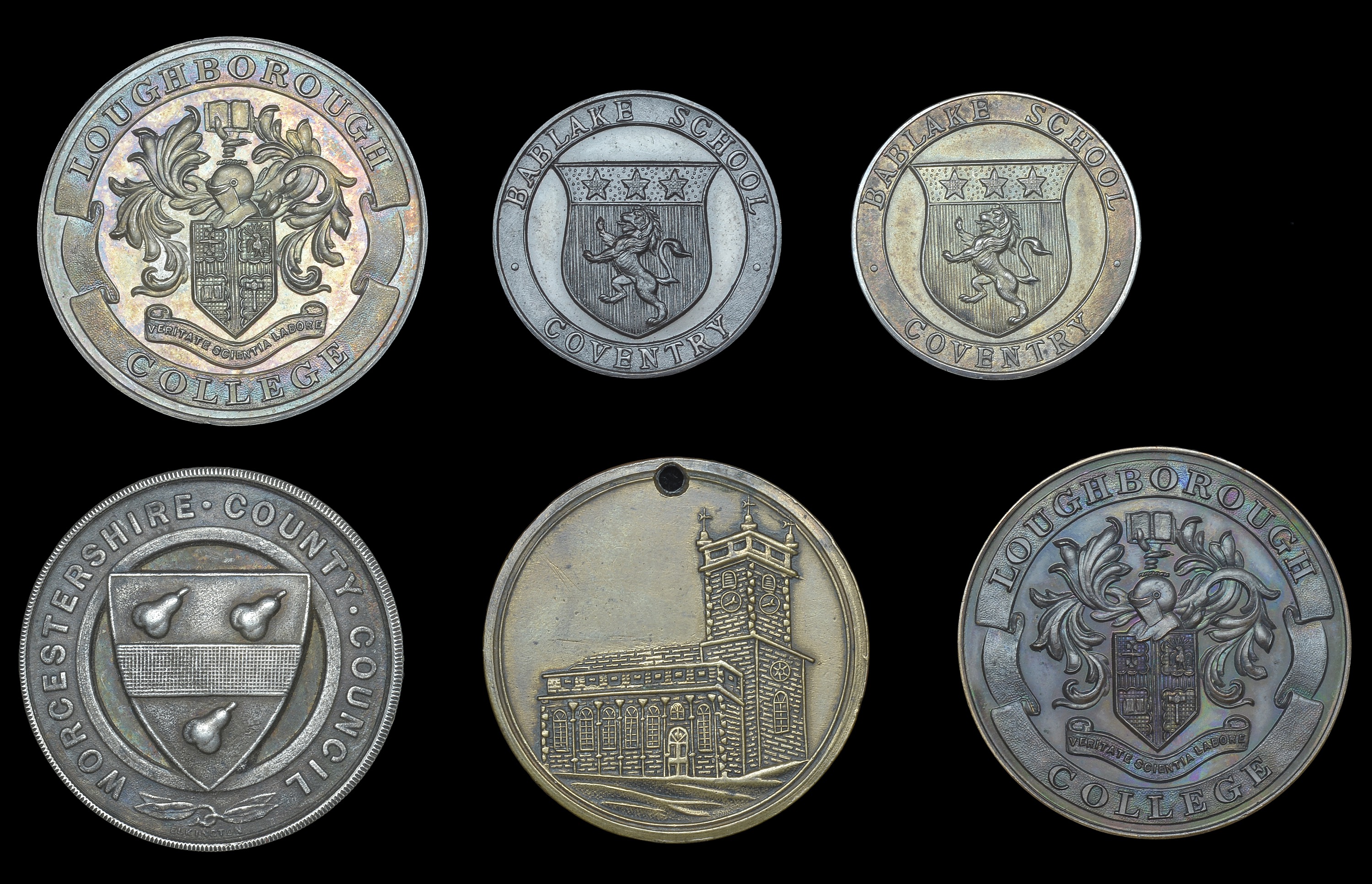 British Educational Award Medals from the Collection Formed by the Late T.h. Watts