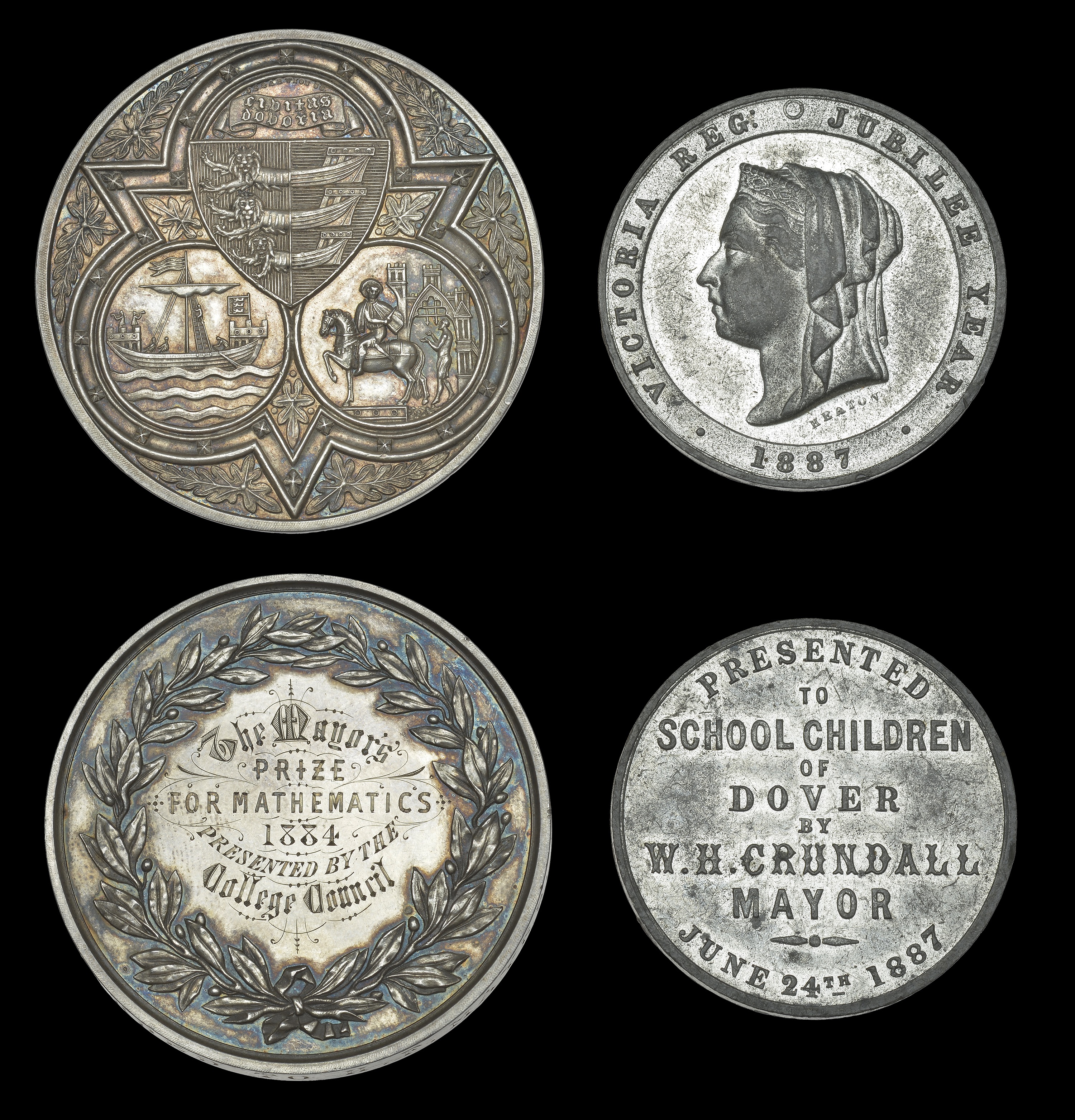 British Educational Award Medals from the Collection Formed by the Late T.h. Watts