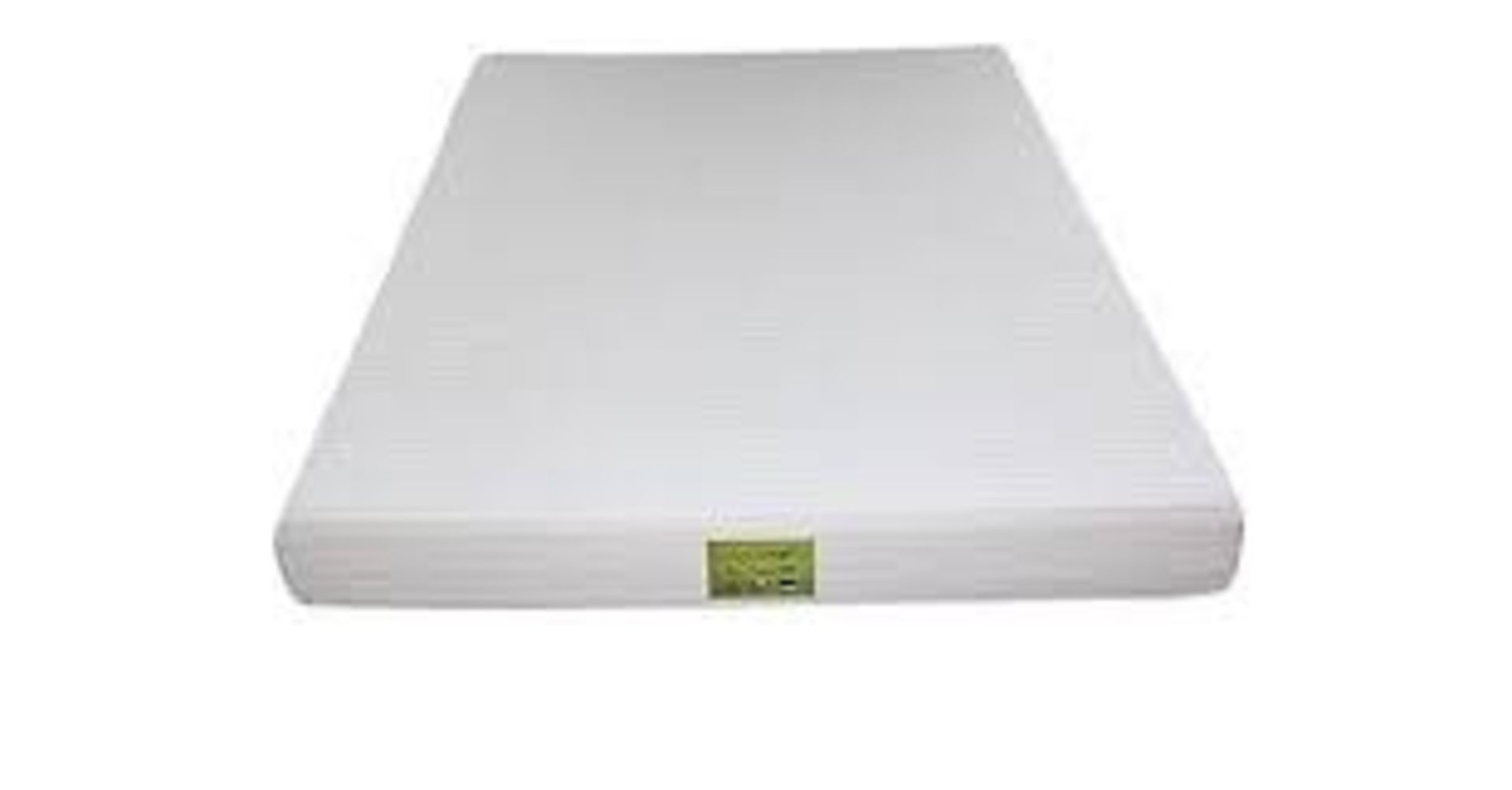 1 BAGGED AND ROLLED 4FT 6" DOUBLE MEMORY FOAM MATTRESS (AS NEW)