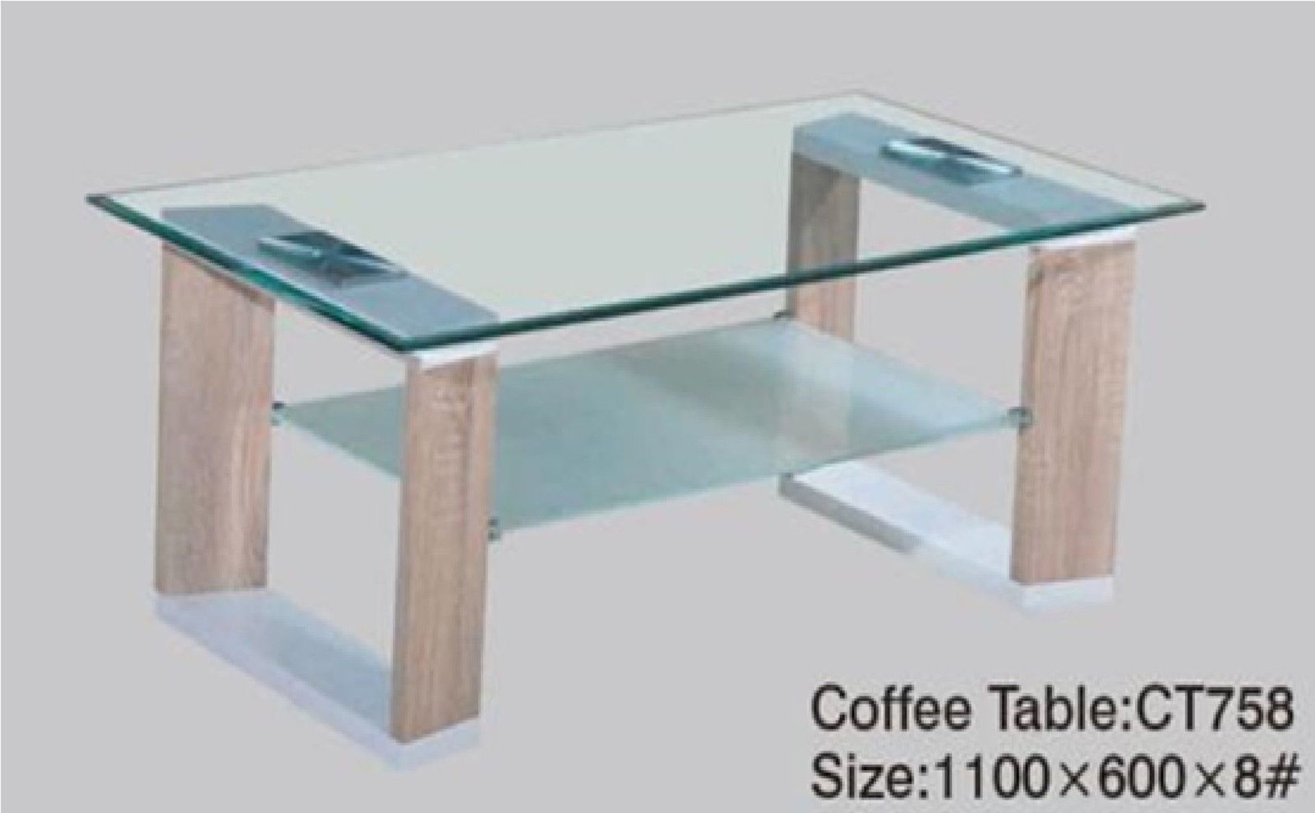 1 BRAND NEW BOXED HOMESTUFF PLUS CT758 COFFEE TABLE