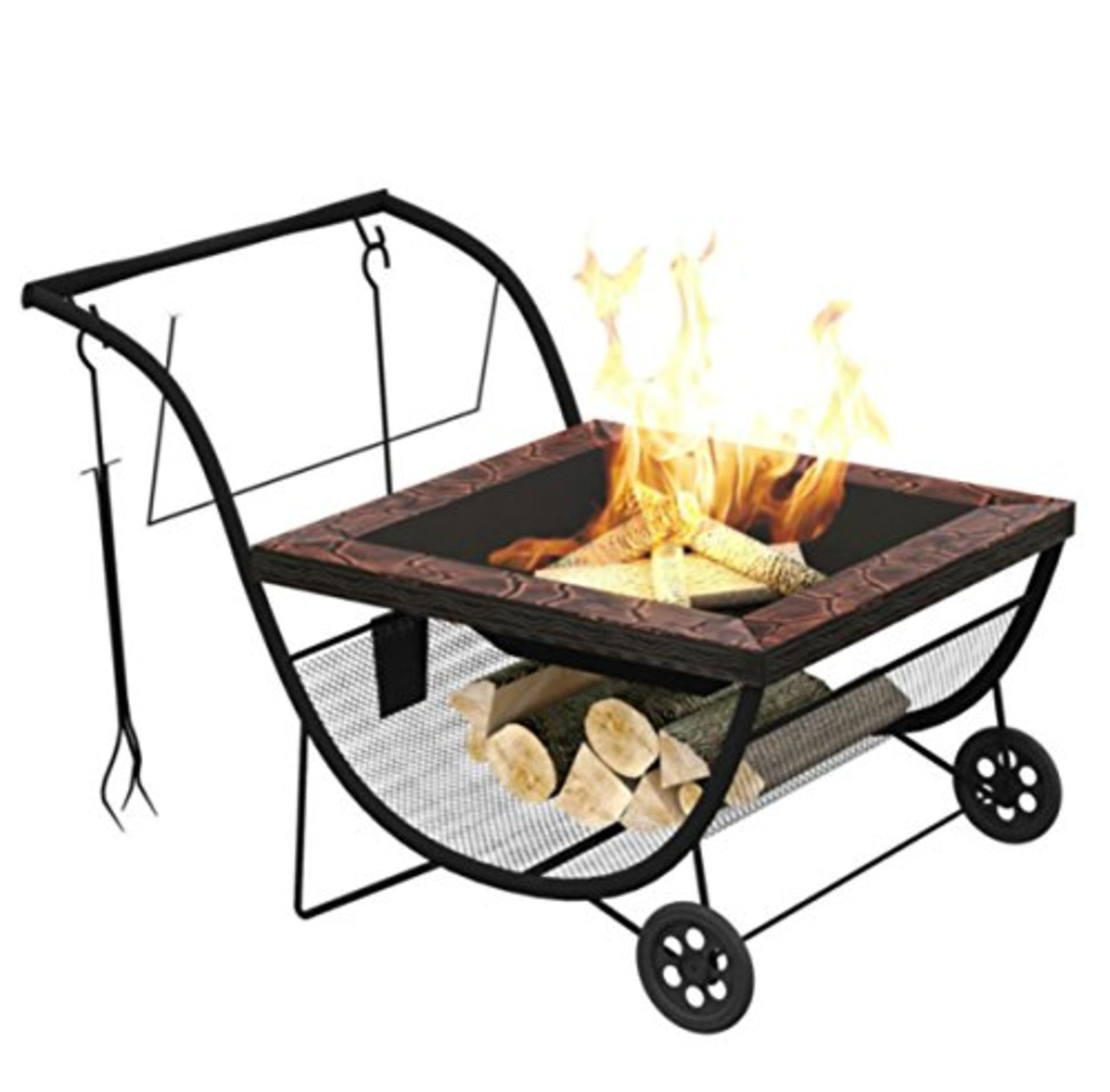 1 BRAND NEW BOXED PHOENIX PORTABLE FIREPIT WITH BB