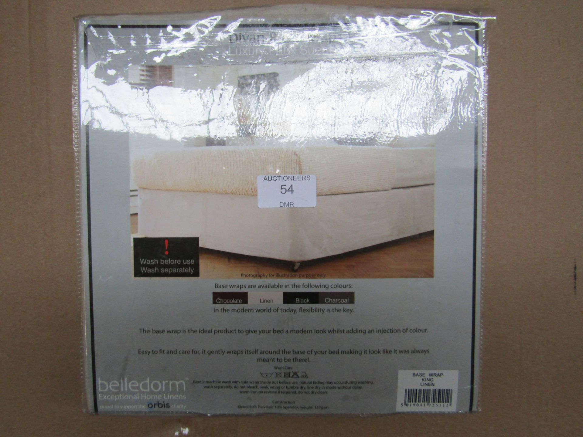 1 KINGSIZE 15" FAUX SUEDE BASE WRAP RRP £34.00