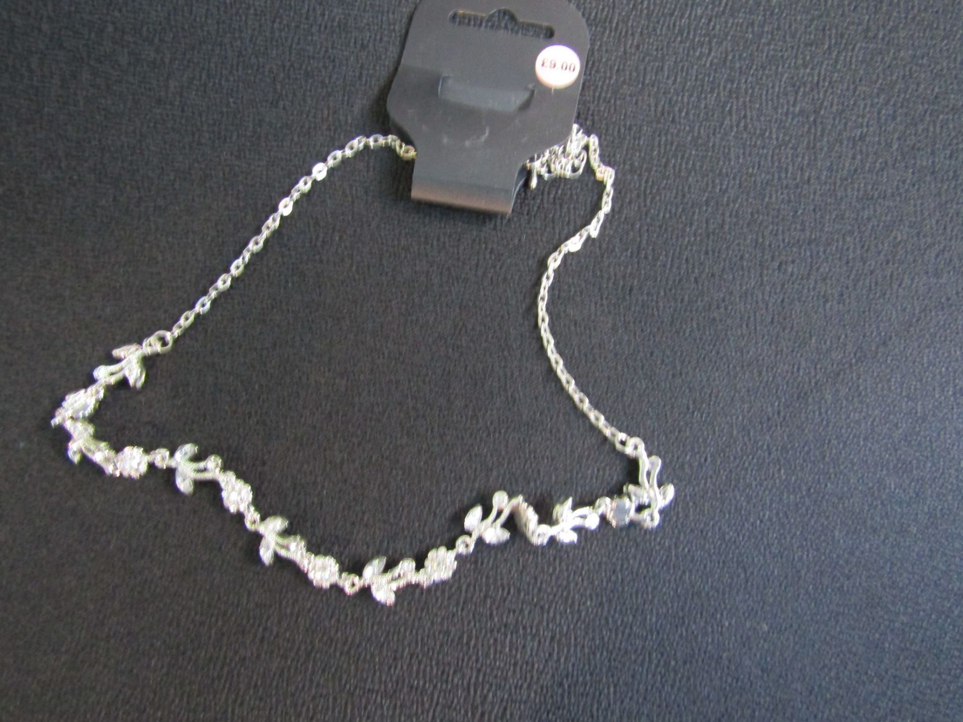1 BRAND NEW SILVER METAL LINK NECKLACE RRP £9.00