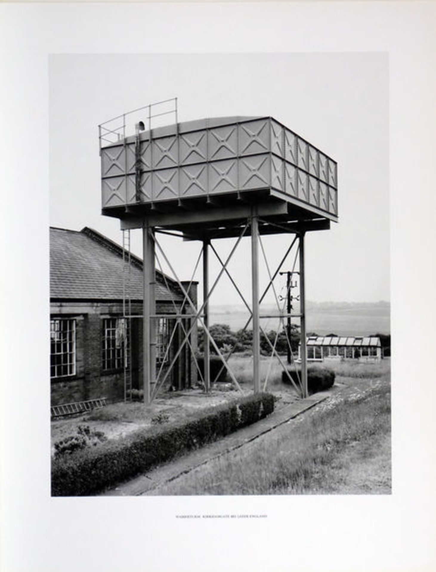 Becher, Bernhard und Hilla Offsetdrucke auf glattem Papier Wassertürme (1976) Folge von 6 Blatt - Bild 6 aus 6