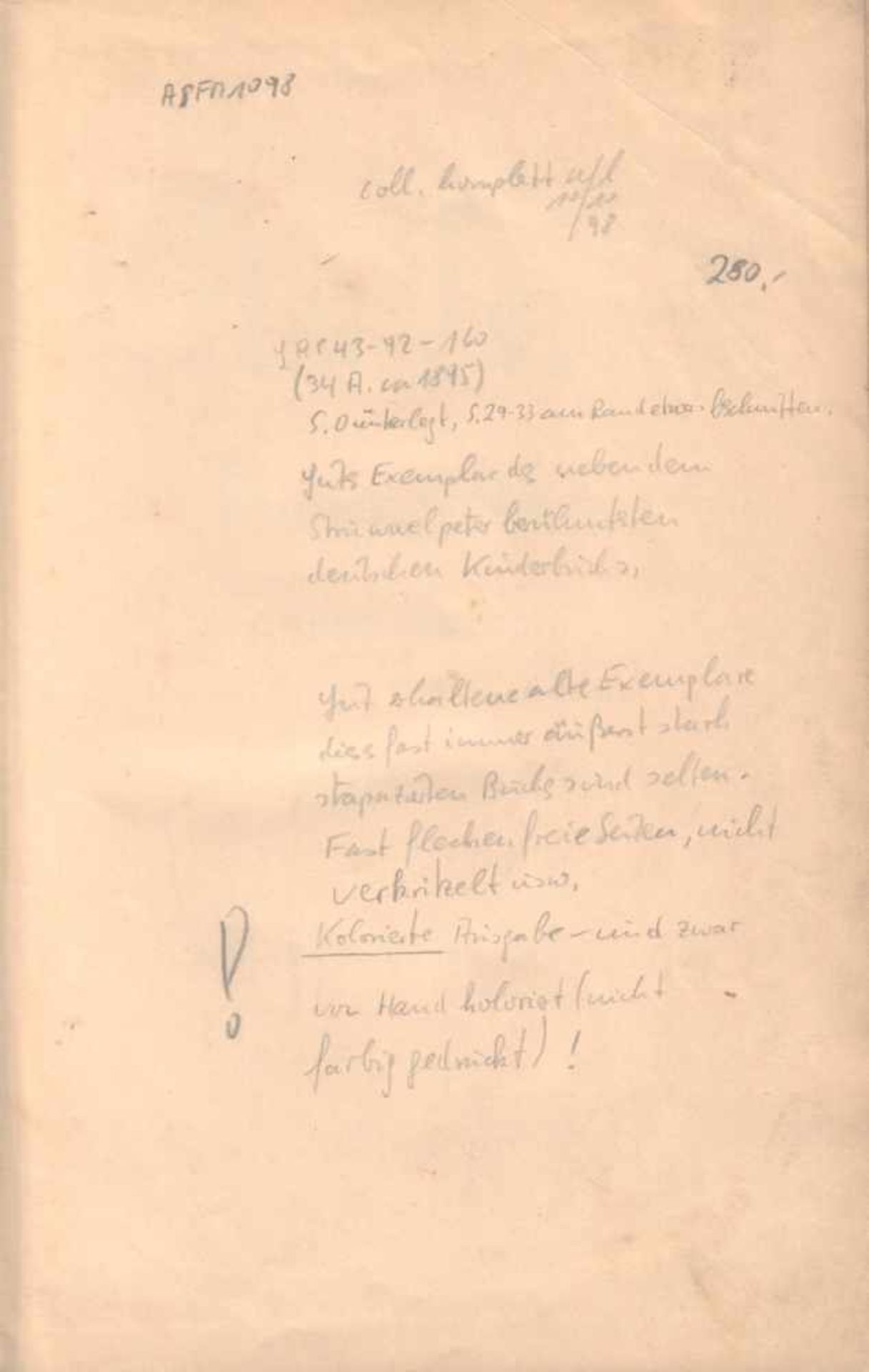 Wilhelm Busch - Konvolut. 2 Bände, Deutsch und Latein. 1. Max und Moritz, eine Bubengeschichte in - Image 4 of 4