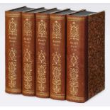 Immanuel Kant. Werke. Sorgfältig revidierte Gesamtausgabe in 10 Bänden (gebunden in 5 Bänden). Mit