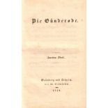 Bettina von Arnim. Die Gründerode. 2 Bände. Grünberg und Leipzig. Levysohn 1840. Kl.-8°. I: 5 Bl.,