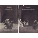 Bertolt Brecht - Konvolut. 4 Bände. 1. Die Dreigroschenoper (The Beggar's Opera). Ein Stück mit