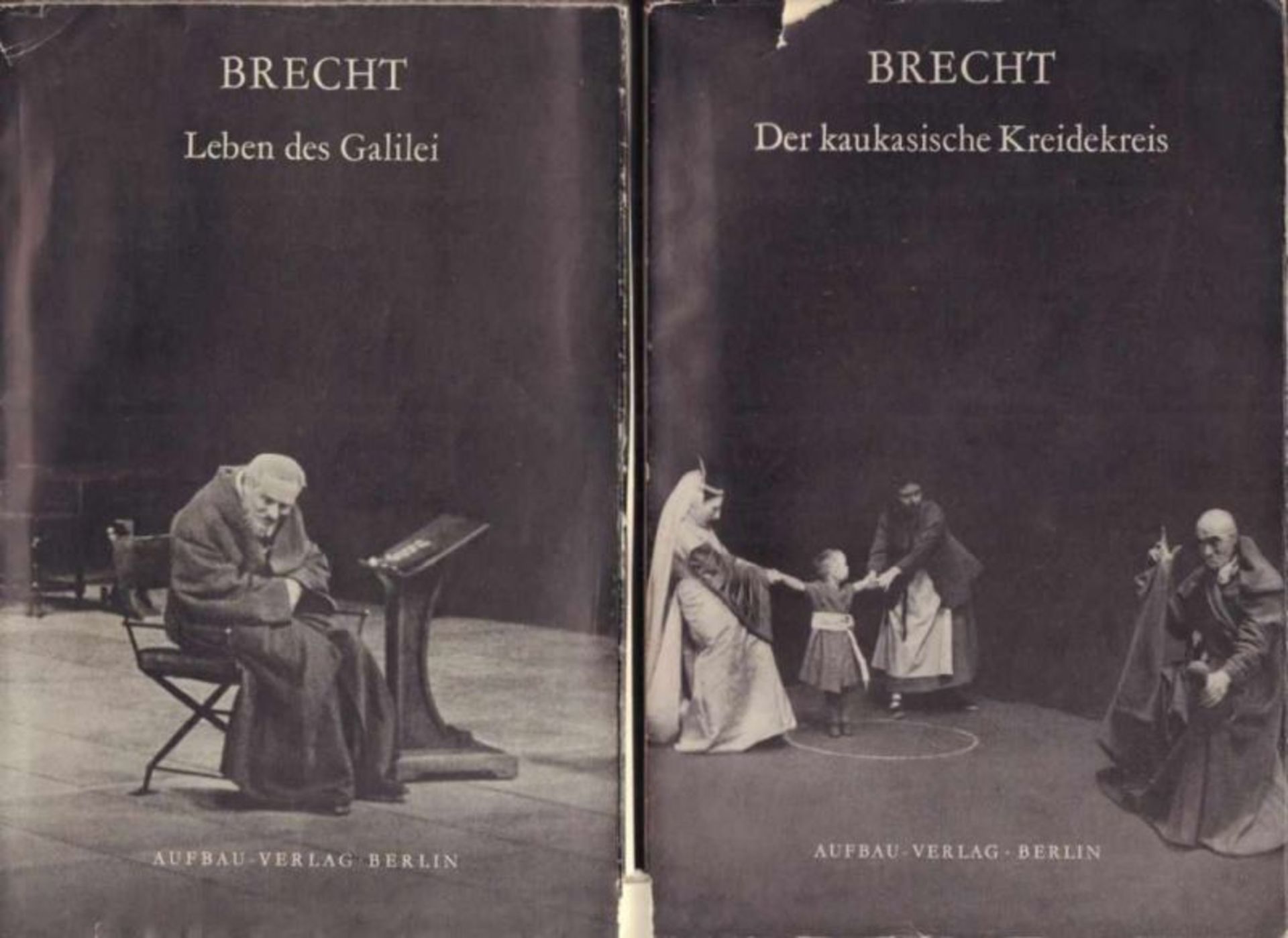 Bertolt Brecht - Konvolut. 4 Bände. 1. Die Dreigroschenoper (The Beggar's Opera). Ein Stück mit - Image 2 of 3