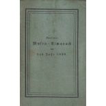 Berliner Musen-Almanach für das Jahr 1830. Berlin, Fincke [1829]. Kl.-8°. X, 340 S. Mit einem