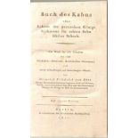 Heinrich Friedrich von Diez. Buch des Kabus oder Lehren des persischen Königs Kjekjawus für seinen