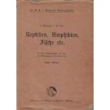 Dr. G. H. von Schubert's Naturgeschichte der Reptilien, Amphibien, Fische, Insekten, Krebse, Würmer,