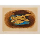 Farblithographie Georges Braque 1882 Argenteuil - 1963 Paris "Pommes et Feuilles" 1952 u. re.