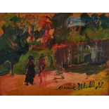 Gemälde Maurice Utrillo 1883 Paris - 1955 Dax Sohn der Malerin Suzanne Valadon, 1891 adoptiert von