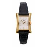 Damenarmbanduhr Patek Philippe "Pagoda", um 1997. 18kt GG. Limitierte Auflage von 500 Stck, verso