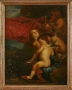 Gemälde/Fragment Niederlande 18. Jh. "Homo Bulla" Öl/Lwd. (doubl.), 65 x 52 cm