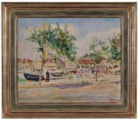 Gemälde Lucien Adrion 1889 Straßburg - 1953 Paris 1905-08 Lehre in Straßburg als techn. Zeichner,