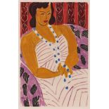 Farblithografie Henri Matisse 1869 Le Cateau-Cambrésis - 1954 Cimiez "Elégie à Janet" 1948 Aus