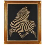 Seriegrafie Victor Vasarely 1906 Pécs - 1997 Paris "Zebras" u. re. sign Vasarely Ex. 41/150, 101 x