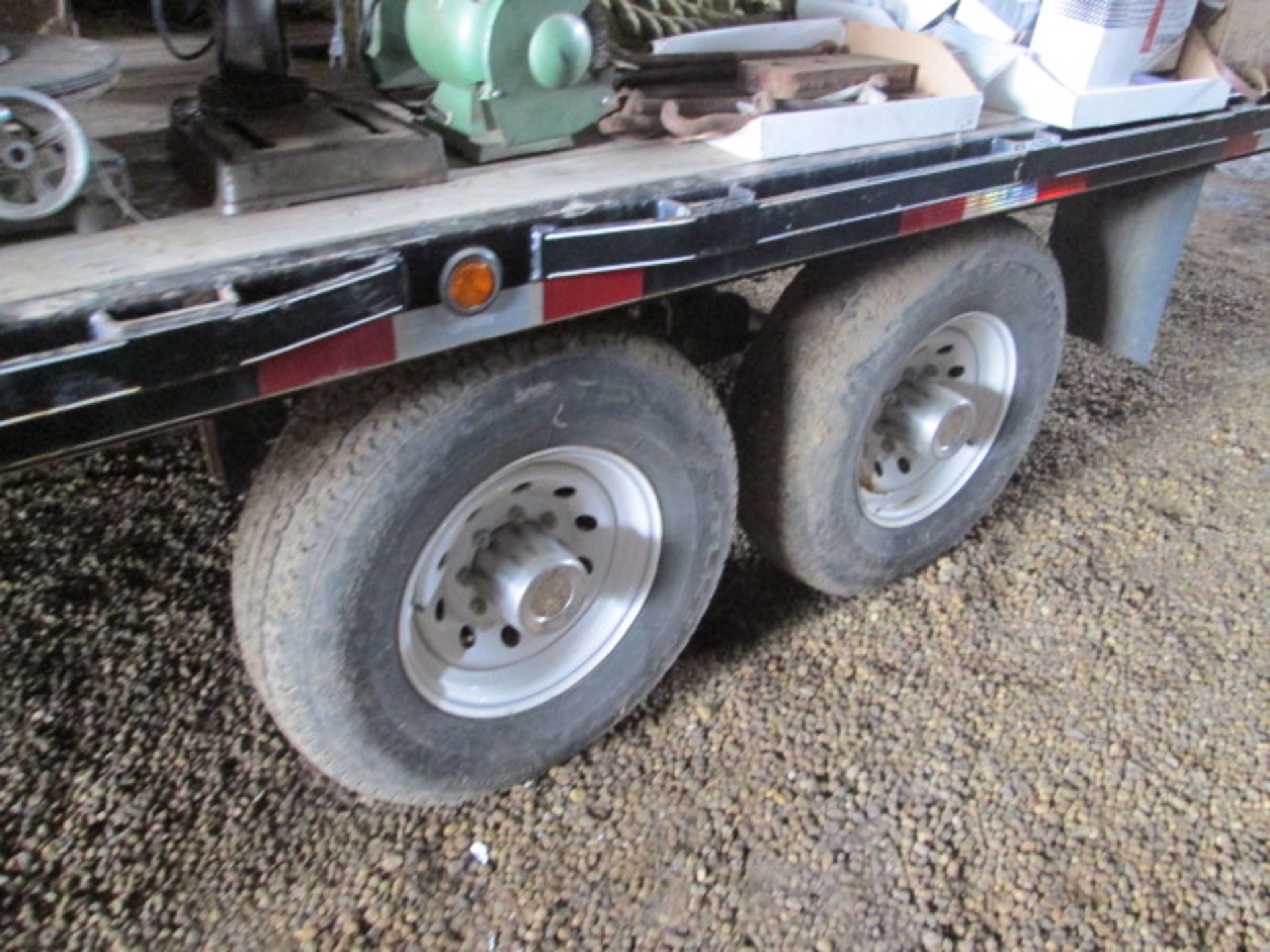 20' Oasis TA bumper pull trailer, deck over, 7000 lb axles - Image 5 of 10