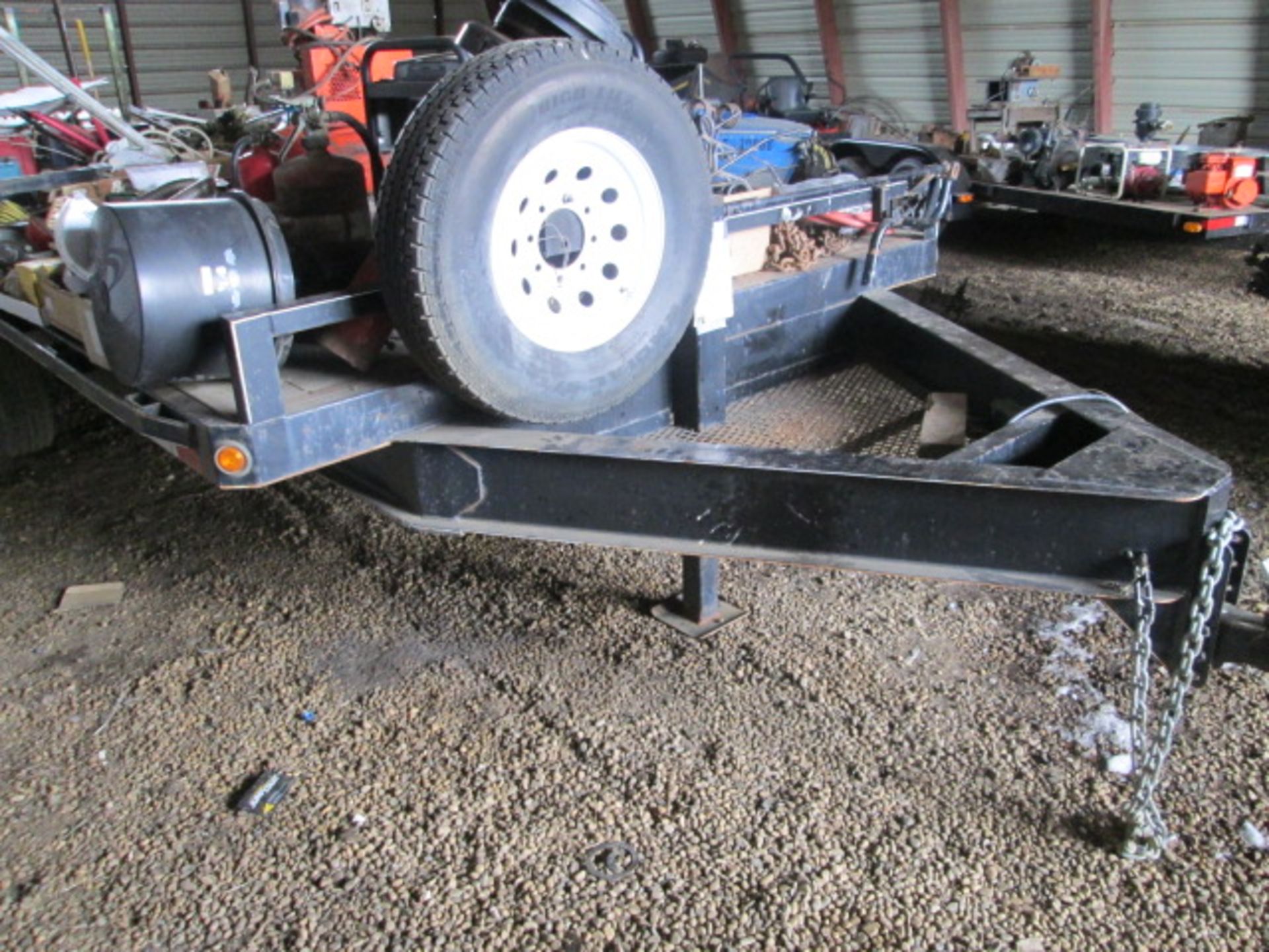 20' Oasis TA bumper pull trailer, deck over, 7000 lb axles - Image 9 of 10