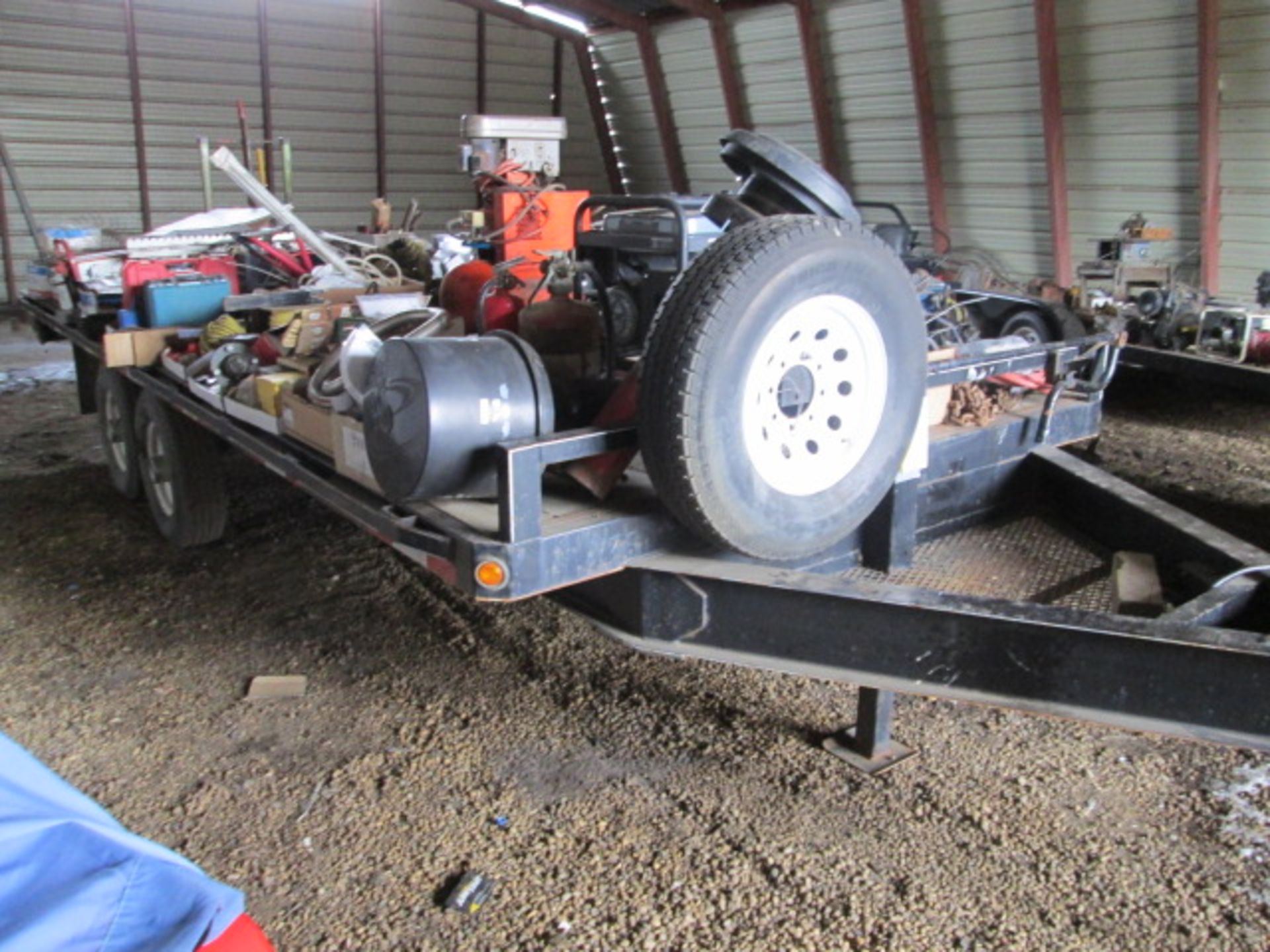 20' Oasis TA bumper pull trailer, deck over, 7000 lb axles - Image 10 of 10