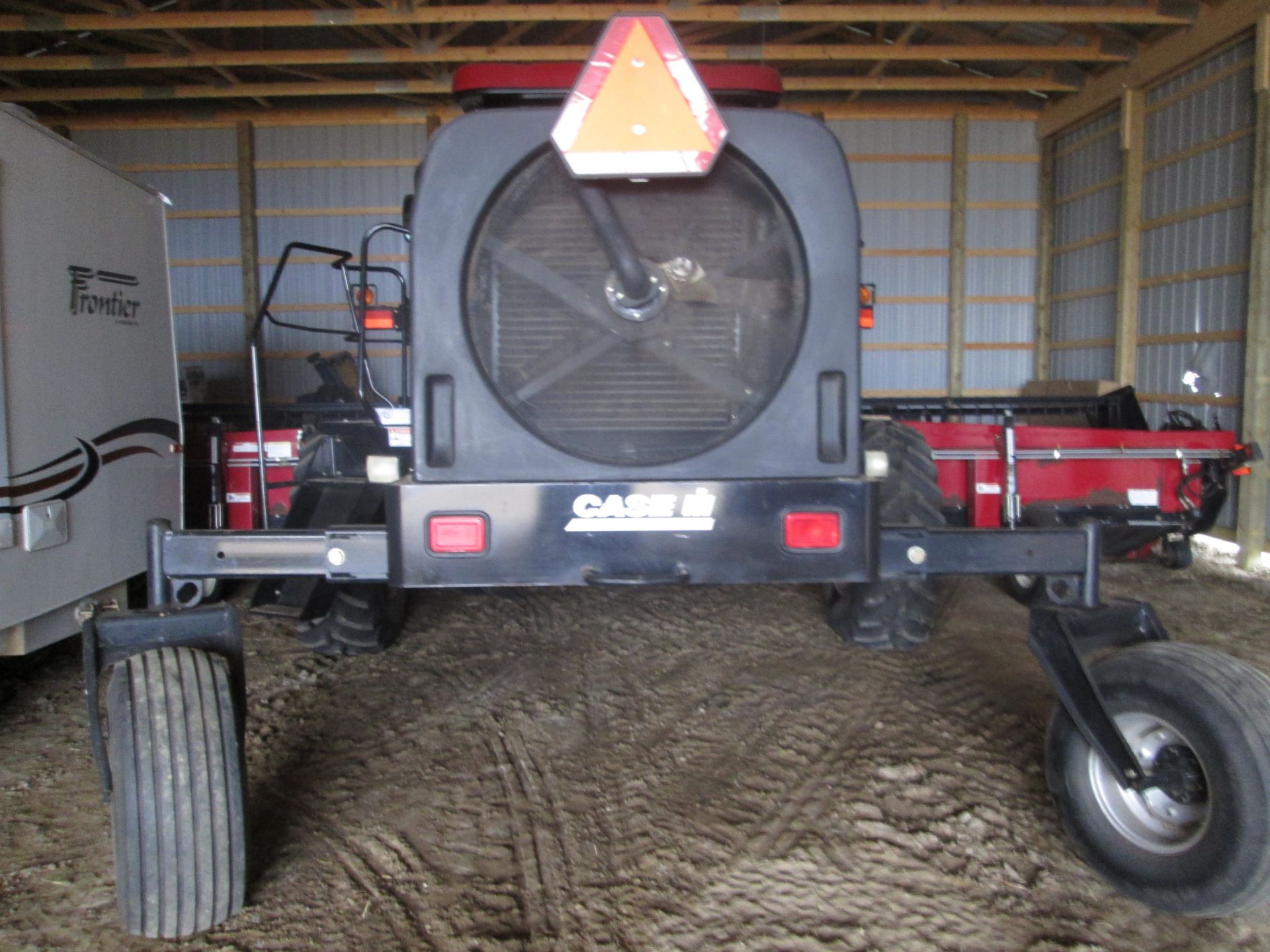 Case WDX 1202 S swather (2005), c/w 30' DHX 302 header (2007), showing 795 eng hr, dbl knife - Image 9 of 32