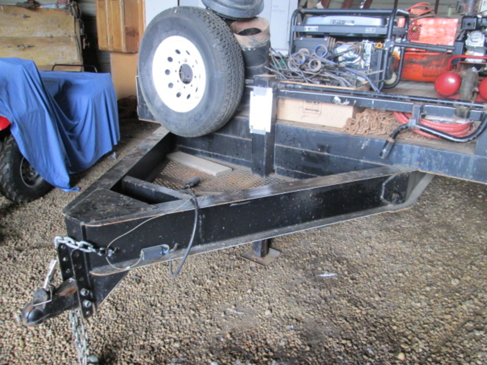 20' Oasis TA bumper pull trailer, deck over, 7000 lb axles