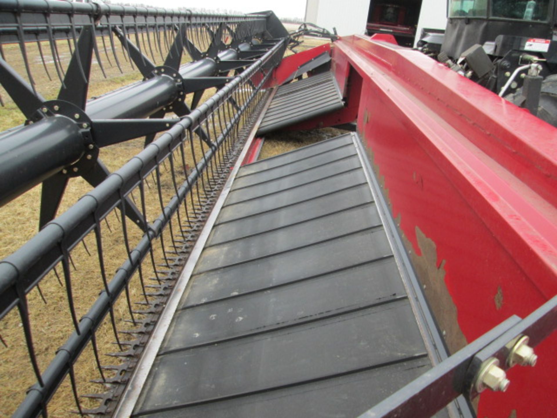 Case WDX 1202 S swather (2005), c/w 30' DHX 302 header (2007), showing 795 eng hr, dbl knife - Image 27 of 32