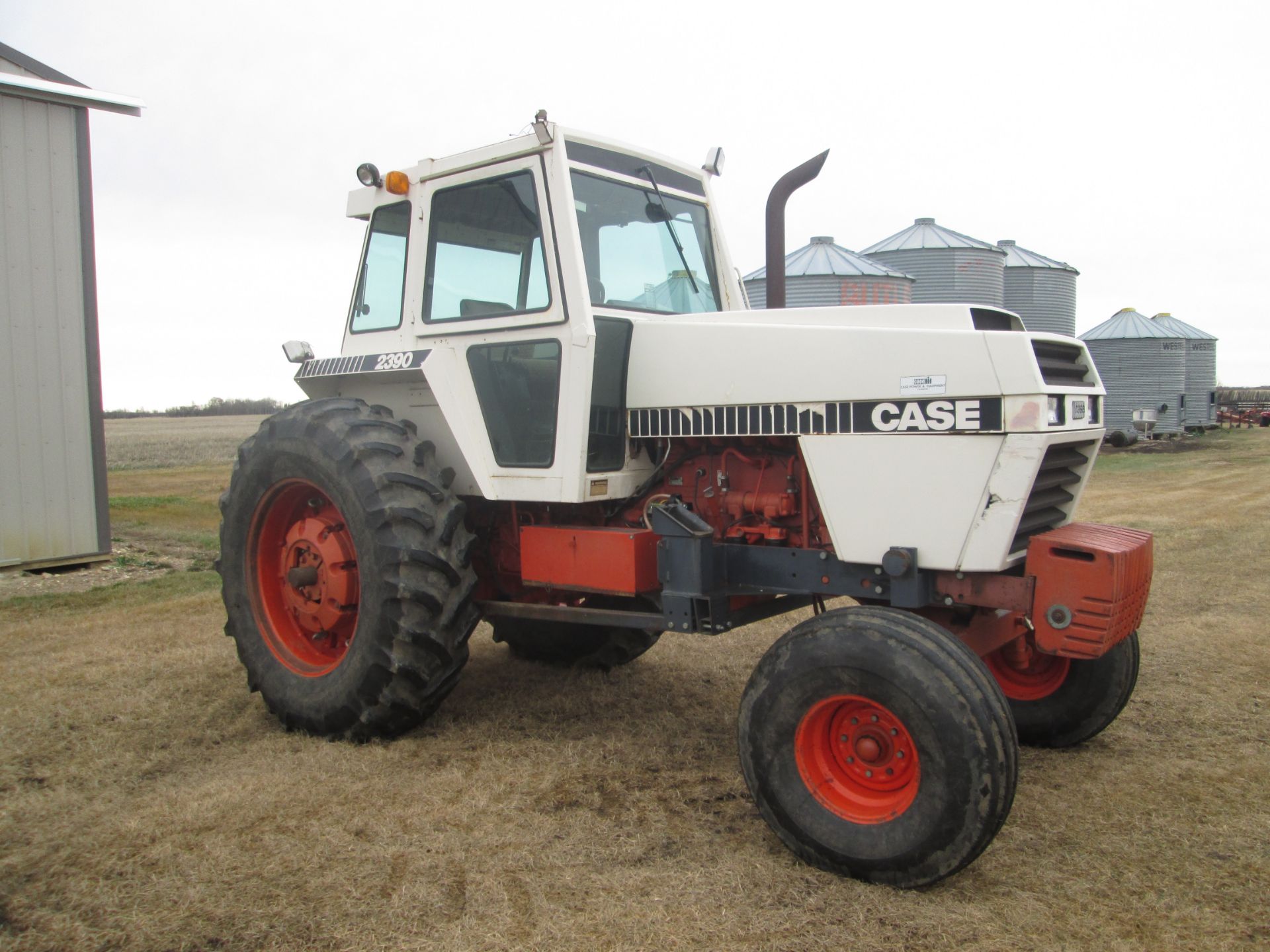 Case 2390 2WD c/w Allied 795 loader, 7' bucket & grapple, showing 6405 hr, 20.8x38 duals, 3 hyd, - Image 9 of 18