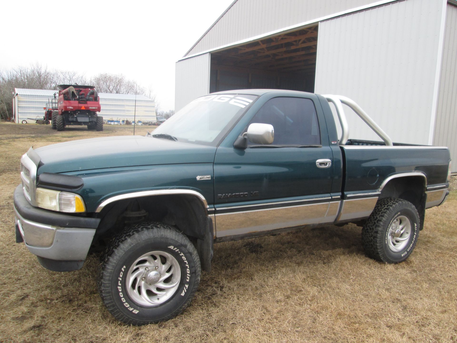 1995 Dodge Ram 1500 Laramie SLT, 4x4, reg cab, short box, showing 240,786 km, 5.2L (318), auto, A/ - Image 2 of 10