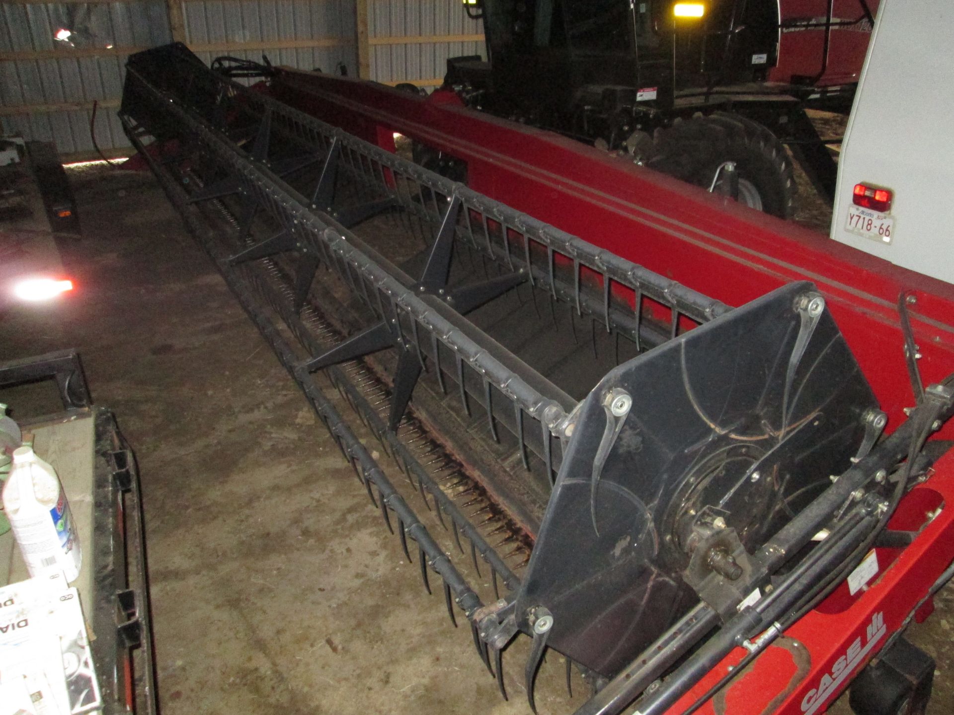 Case WDX 1202 S swather (2005), c/w 30' DHX 302 header (2007), showing 795 eng hr, dbl knife - Image 13 of 32