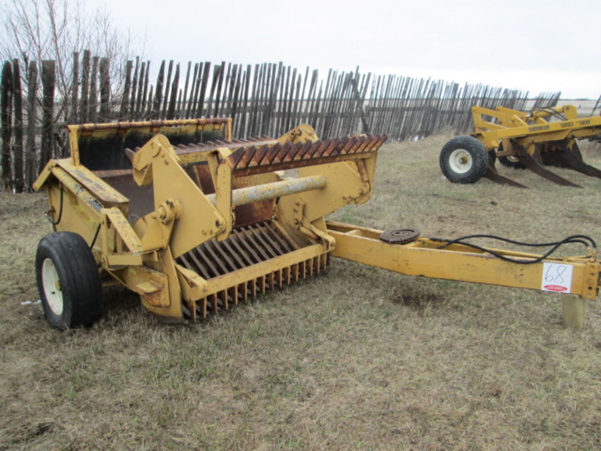 Degelman 3 batt rock picker, ground drive - Image 4 of 7