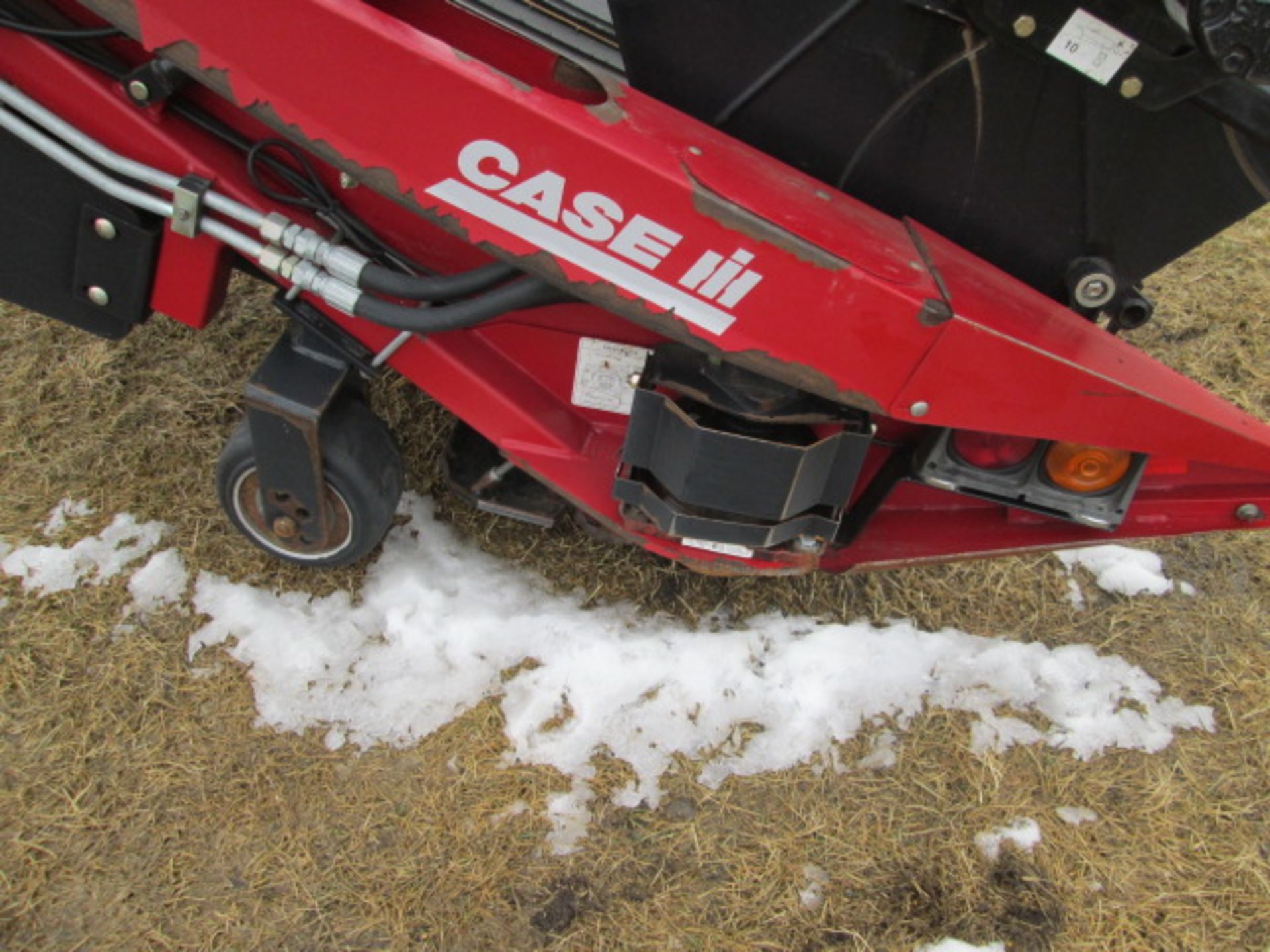 Case WDX 1202 S swather (2005), c/w 30' DHX 302 header (2007), showing 795 eng hr, dbl knife - Image 22 of 32