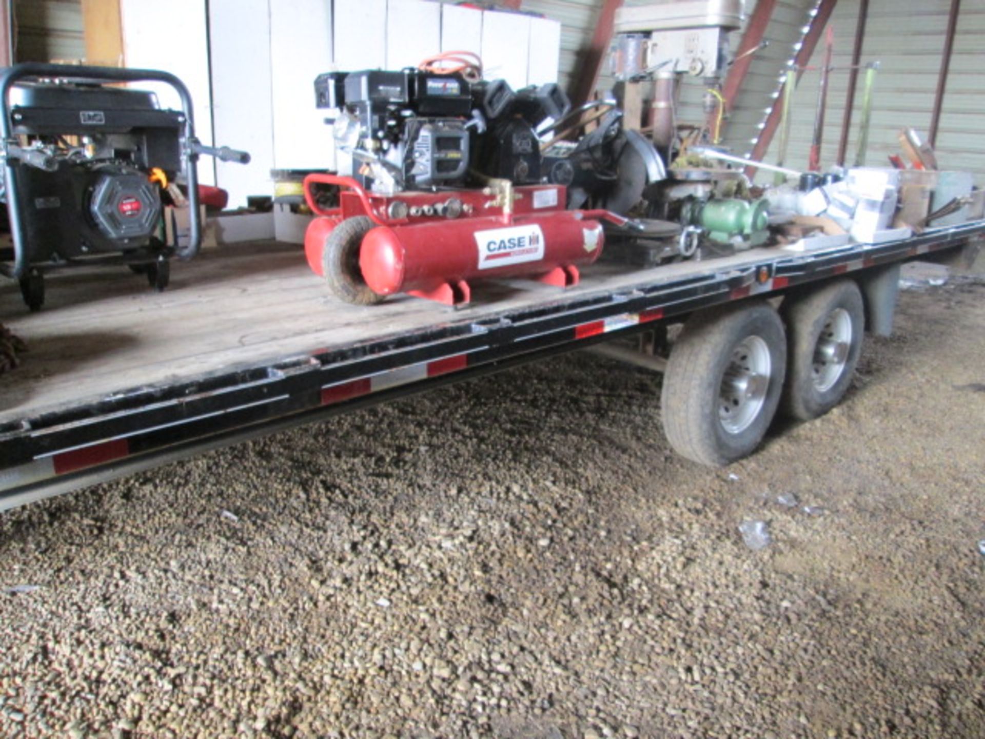 20' Oasis TA bumper pull trailer, deck over, 7000 lb axles - Image 4 of 10