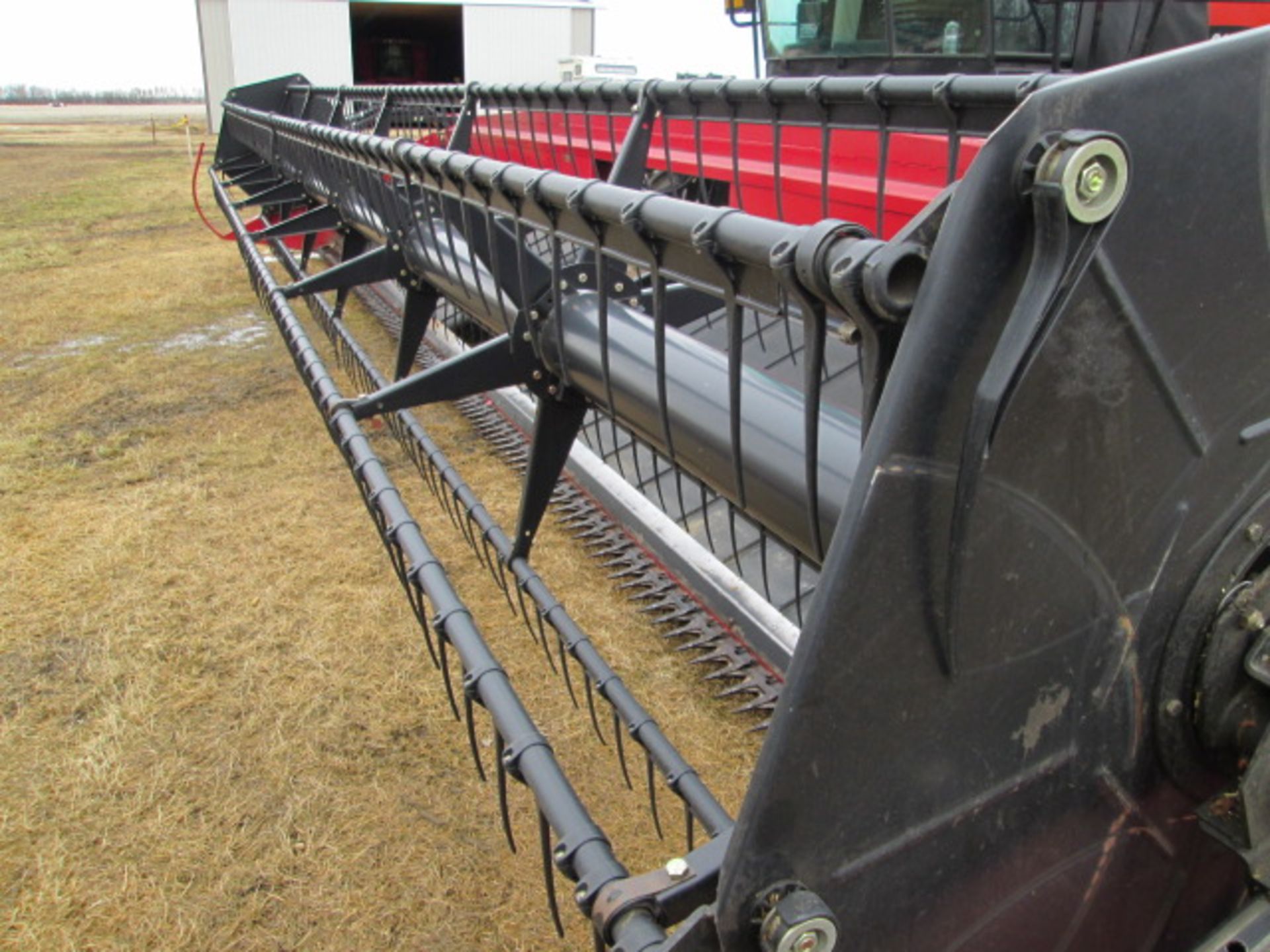 Case WDX 1202 S swather (2005), c/w 30' DHX 302 header (2007), showing 795 eng hr, dbl knife - Image 29 of 32