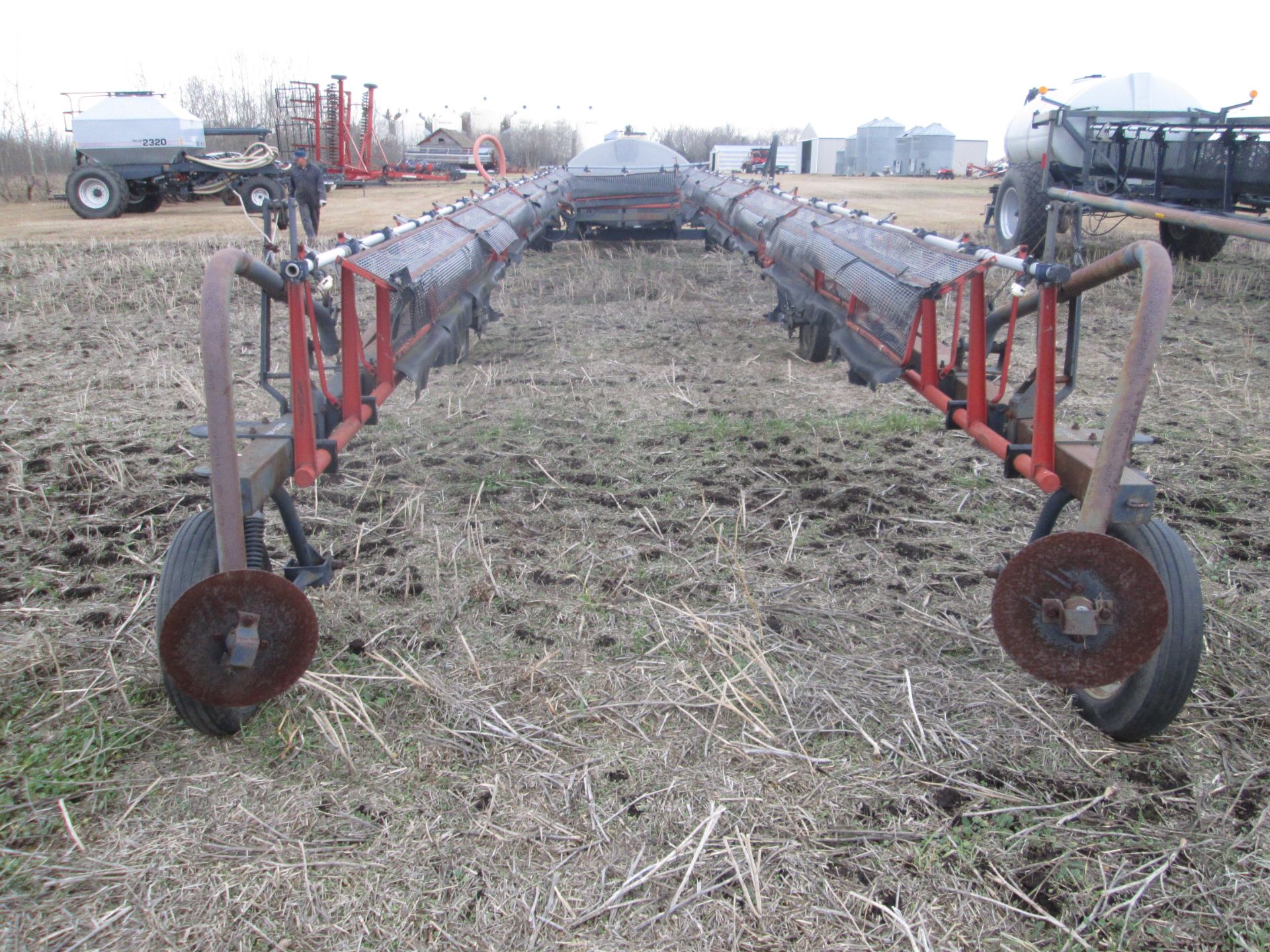 80' Flexicoil 62 PT sprayer, 800 gal (Imp), wind curtains, disc markers, hyd pump - Image 5 of 5