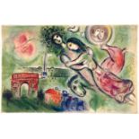 Marc Chagall Witebsk 1887 - 1985 Saint-Paul-de-Vence Romeo und Julia. Farb. Lithographie nach