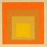 Josef Albers Bottrop 1888 - 1976 New Haven/Connecticut Allegro. Farb. Siebdruck. 1961. 23 x 23 cm (