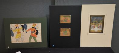 A group of oriental works on paper, various sizes, 29.5 x 20cm