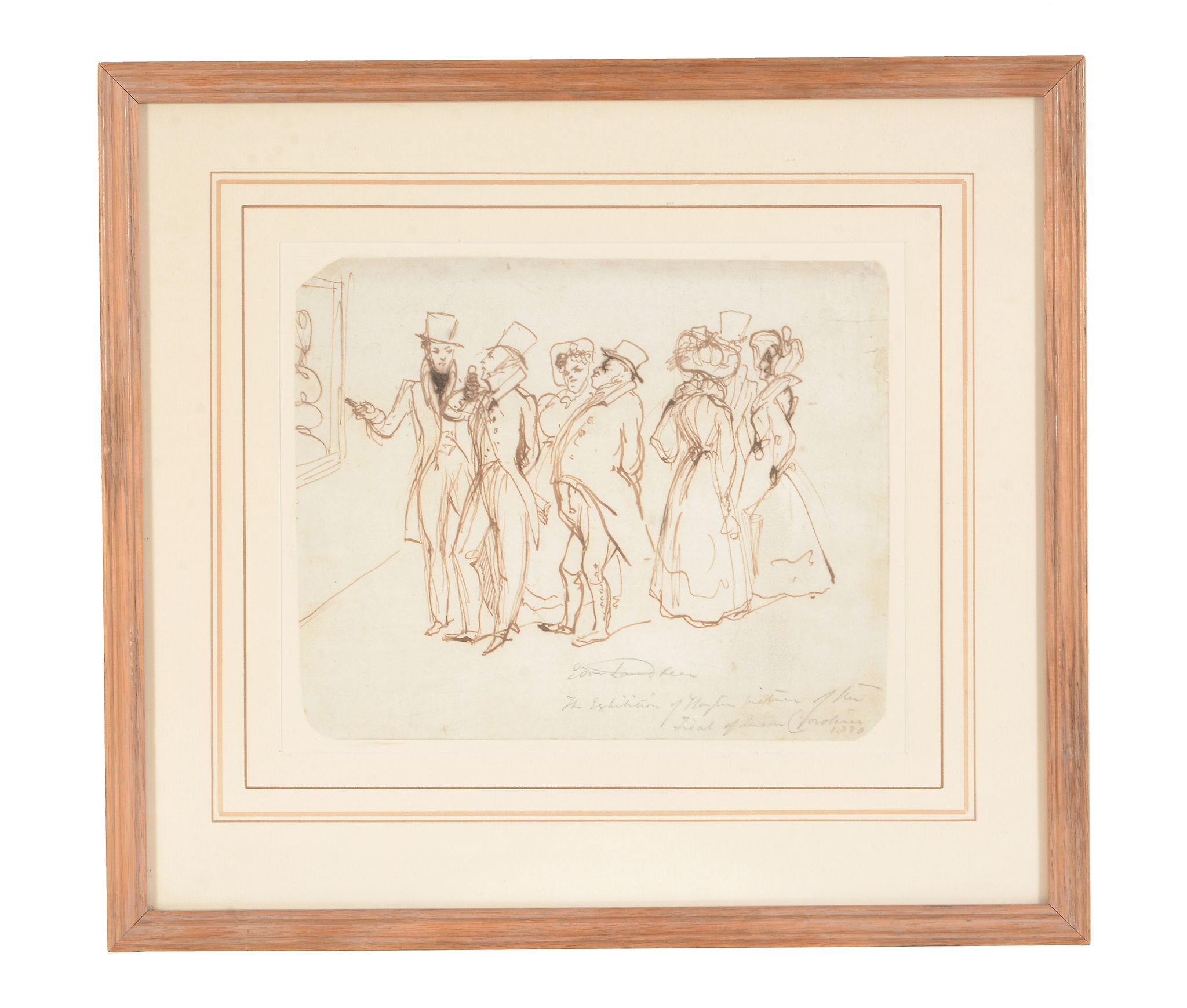 Circle of Sir Edwin Landseer The Exhibition of Hayter Circle of Sir Edwin Landseer (1802-1873) - Image 2 of 4