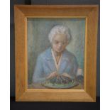 Hester McClintock Portrait of an elderly lady Oil on board 46 x 35.5cm Hester McClintock (1912-2015)