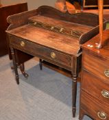A simulated rosewood dressing table, 19th century