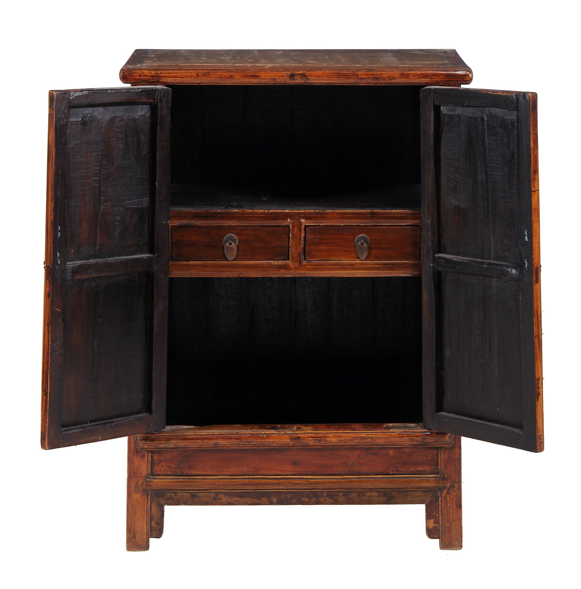 A Chinese hardwood cabinet, in Ming style, late 19th/ early 20th century - Image 2 of 2