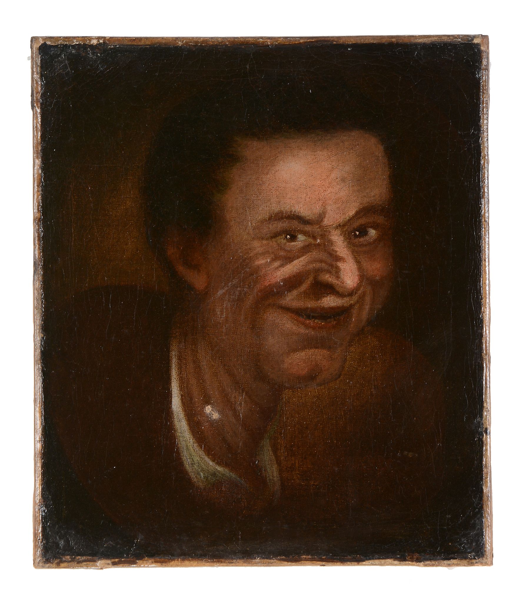 John Collier Portrait of a man Oil on canvas 39 x 33.5cm John (Tim Bobbin) Collier (1708-1786) - Image 2 of 3