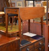 A mahogany Pembroke table, 19th century , with frieze drawer and opposing