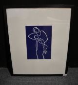 Paula St Mother and child Coloured print Signed and dated 03, lower right