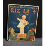 Toutes les Classes fument le Rizla, print laid to card, 46.5 x 36cm