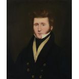 British School Portrait of a gentleman Oil on canvas 76 x 63cm