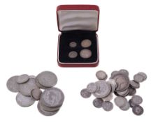 Victoria, Maundy set 1886, Penny to Fourpence, in modern fitted case, good very fine; Victoria to